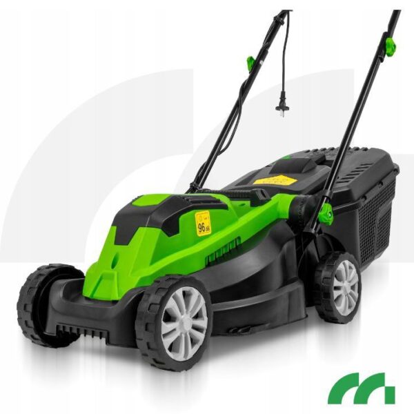 kosiarka elektryczna lekka mocna do trawy duŻy kosz 30l 2100w maltec